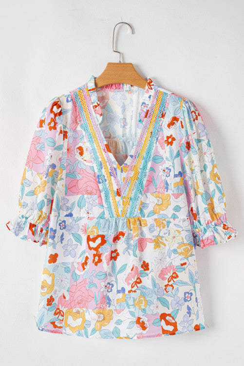 Boho Blooms Top