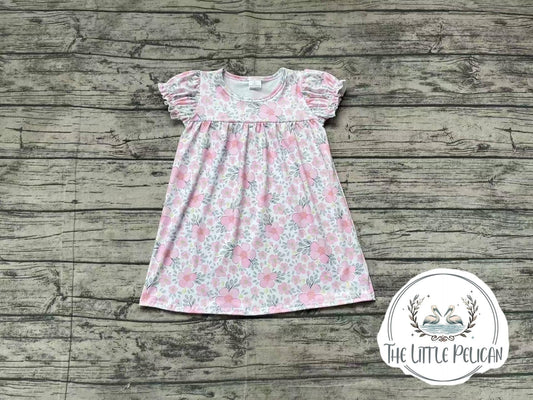 Pink Floral Dress