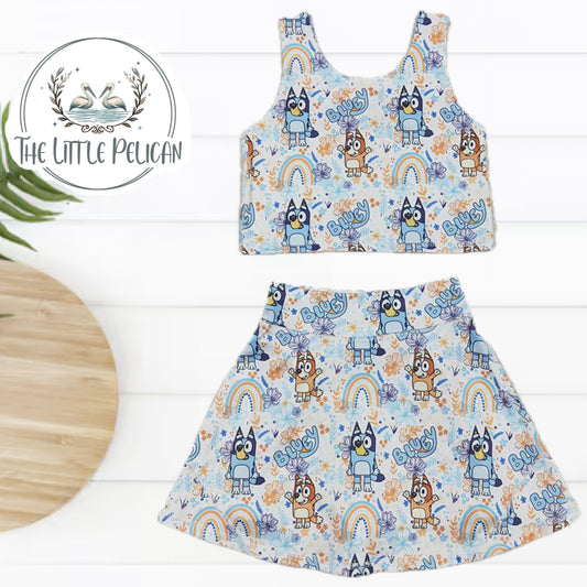 Bluey Rainbow Set