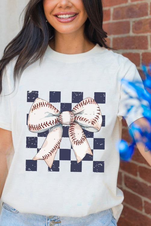 Baseball Bow Tee